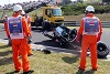 Foto zur News: Force India: Perez&#039; Unfall durch langes Randstein-Räubern