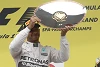 Foto zur News: 80. Podium: Lewis Hamilton stolz auf Senna-Marke