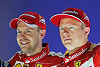 Foto zur News: Vettel huldigt Räikkönen: &quot;Weil er keinen &#039;Bullshit&#039; will&quot;