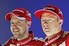 Foto zur News: Vettel huldigt Räikkönen: &quot;Weil er keinen &#039;Bullshit&#039; will&quot;