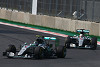Foto zur News: Taktikärger bei Mercedes: Hamilton hinterfragt Reifenspiel