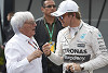 Foto zur News: Ecclestone stichelt: Rosbergs Leistung war nicht gut genug