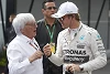 Foto zur News: Ecclestone stichelt: Rosbergs Leistung war nicht gut genug