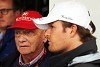 Foto zur News: Chefmotivator Niki Lauda: &quot;Habe viel mit Nico gesprochen&quot;