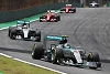 Foto zur News: Mercedes: Rosberg schlägt Hamilton und ist Vize-Weltmeister