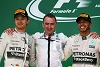 Foto zur News: Wie Senna und Prost: Mercedes adelt Hamilton und Rosberg