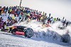 Foto zur News: Red-Bull-Showrun in Kitzbühel: Verstappen auf Schneeketten