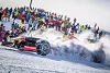 Foto zur News: Red-Bull-Showrun in Kitzbühel: Verstappen auf Schneeketten