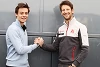 Foto zur News: Romain Grosjean: Mentor für Schweizer Hoffnung Deletraz