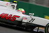 Foto zur News: Seit Test in Barcelona verändert: Haas mit neuer Lackierung