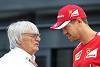 Foto zur News: Vettel belächelt Ecclestone: &quot;Den nimmt doch keiner ernst&quot;