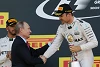 Foto zur News: Präsidenten geneckt? Als Rosberg Smalltalk mit Putin hielt