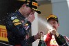 Foto zur News: Tränen und Champagner: Verstappens emotionaler Rekordsieg