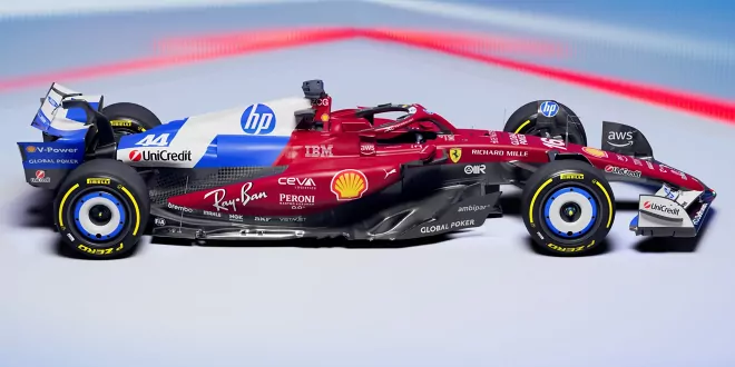 Foto zur News: &quot;Blauer&quot; Ferrari in Miami