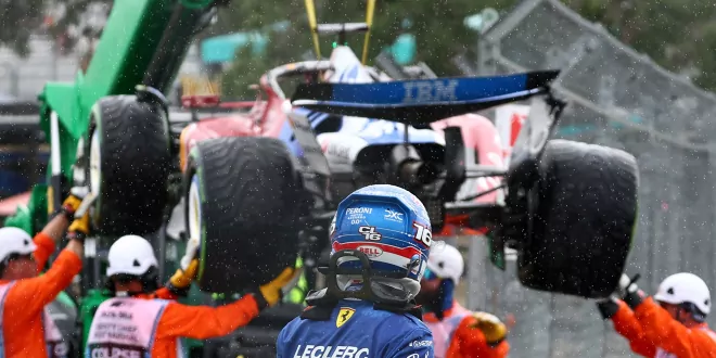 Foto zur News: Leclerc vor Miami-Sprint  raus!