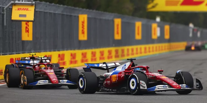 Foto zur News: Ferraris Positionszirkus