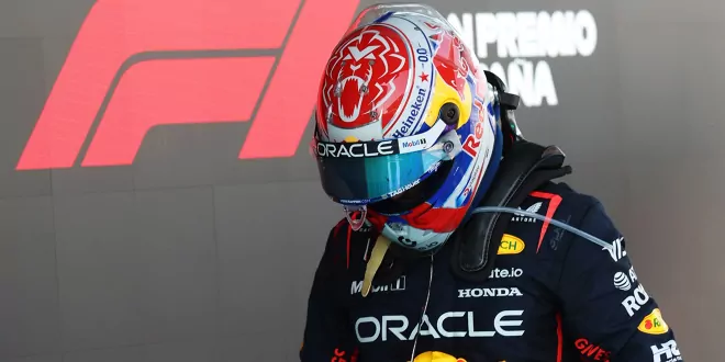 Foto zur News: Blackout-Moment von Verstappen