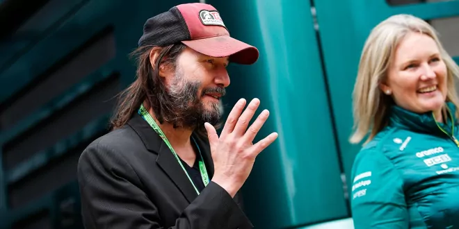 Foto zur News: Reeves begleitet Cadillac-Einstieg