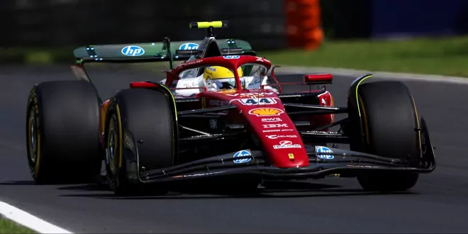 Foto zur News: Hamilton fährt Bestzeit!