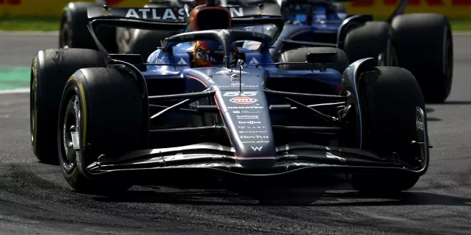 Foto zur News: Note 1 für Alex Albon!