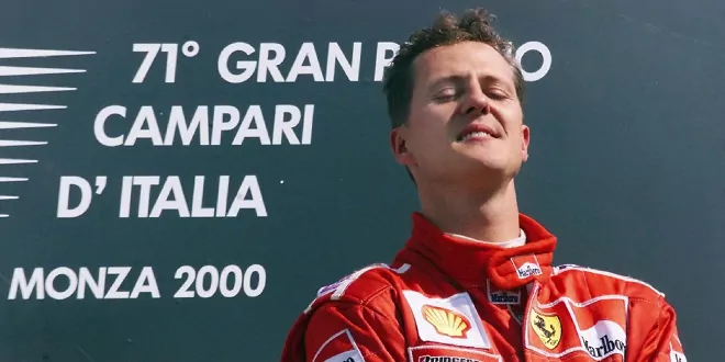 Foto zur News: Schumachers Tränen in Monza