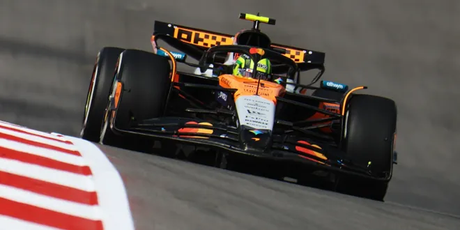 Foto zur News: Norris vor Hülkenberg!