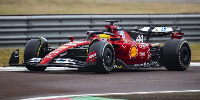 Foto zur News: Details zum Ferrari-Test