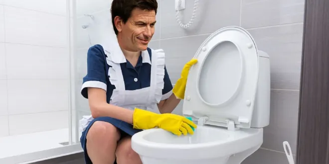 Foto zur News: "Habe gezeigt, wie geputzt wird"