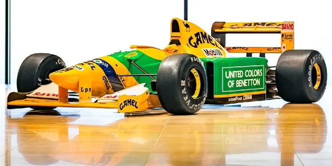 Foto zur News: "Schumi"-Siegerauto bei Auktion