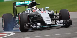 Foto zur News: Formel 1 Kanada 2016: Lewis Hamilton am Freitag bärenstark