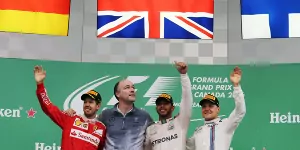 Foto zur News: Formel 1 Kanada: Vettel beißt sich an Hamilton die Zähne aus