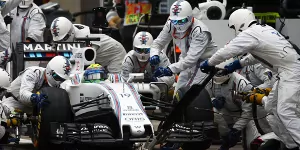 Foto zur News: Unter zwei Sekunden: Boxenstopp-Rekord für Williams