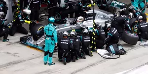 Foto zur News: Mercedes-Strategiepanne forderte Stallcrash heraus