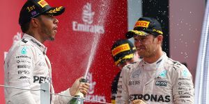 Foto zur News: Buhrufe gegen Rosberg: Hamilton mahnt Sportsgeist
