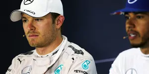 Foto zur News: Nico Rosberg sauer: Lewis sagt nicht die ganze Wahrheit