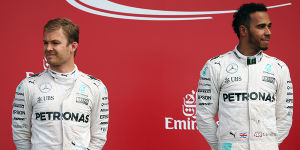 Foto zur News: Lewis Hamilton: Verhältnis zu Nico Rosberg wieder schlechter