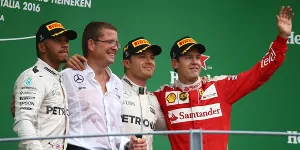 Foto zur News: Formel 1 Monza 2016: Hamilton patzt, Rosberg staubt ab