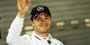 Foto zur News: Rosberg jubelt über Pole: &quot;Eine meiner drei besten Runden!&quot;