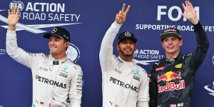 Foto zur News: Formel 1 Malaysia 2016: Pole für Hamilton, steigt zu Schumi