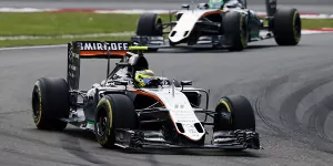 Foto zur News: Force India: Boxenpatzer wirft Hülkenberg und Perez zurück