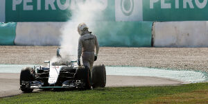 Foto zur News: Kurbelwellenlager: Motorschaden von Lewis Hamilton geklärt