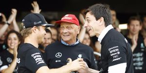 Foto zur News: &quot;Unfair&quot;: Mercedes kontert Bernie Ecclestones Rosberg-Kritik