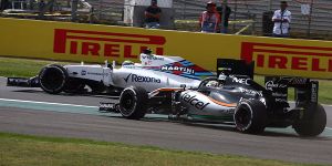 Foto zur News: Force India: Hülkenberg stark, Heimspiel-Frust bei Perez