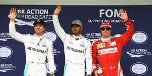 Foto zur News: Formel 1 Brasilien 2016: Thriller-Pole für Lewis Hamilton!