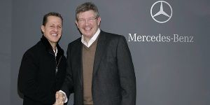 Foto zur News: Brawn distanziert sich von Aussage zu Schumacher-Zustand