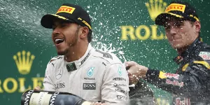 Foto zur News: Schulnoten Brasilien: Verstappen hauchdünn vor Hamilton