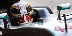 Foto zur News: Lewis Hamilton: Starts nur von der Pole-Position geübt