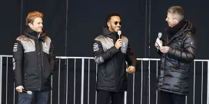 Foto zur News: Hamilton will Deutsch lernen: Rosberg der schlechteste