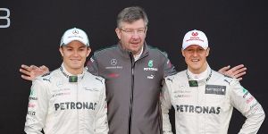 Foto zur News: Ross Brawn: Schumacher hat Anteil an Mercedes-Erfolgen