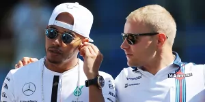 Foto zur News: Keine Stallorder: Bottas und Hamilton dürfen frei fahren